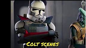 All Commander Colt scenes - The Clone Wars