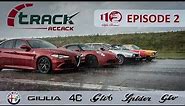 110 Years of Alfa Romeo | GTV, Spyder, GTV6, 4C, Giulia Quadrifoglio | TRACK ATTACK | Episode 2