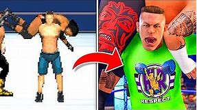 Hitting an Attitude Adjustment in EVERY WWE Game!
