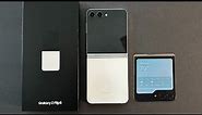 Samsung Galaxy Z Flip 5 Unboxing - Cream
