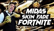 FORTNITE MIDAS 😍 COSPLAY 🔥 HAIRCUT GOLDEN ✂