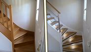 Renov' Escaliers / Présentation d'une rénovation d'escalier en Normandie (habillage escalier bois)
