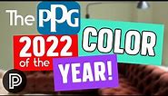 THE 2022 COLOR OF THE YEAR! | PPG PAINT COLOR TRENDS 2022