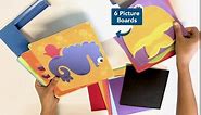Skillmatics Art Activity - Fun with Foam Animals, No Mess Sticker Art for Kids, Craft Kits, DIY Activity, Gifts for Boys & Girls Ages 3, 4, 5, 6, 7, Travel Toys