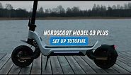 Nordscoot Model S9 Plus Electric Scooter Set Up Tutorial