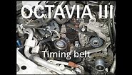Timing belt replacement OCTAVIA III/Výměna rozvodu ARTMOTOR
