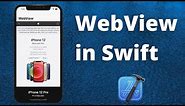 Create WebView in App (Swift 5, Xcode 12, 2023) - iOS Development