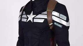Avengers 4 Captain America Endgame Cosplay suit Halloween Outfit