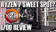 AMD Ryzen 7 1700 CPU Review
