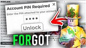 How To Reset Roblox Pin If Forgotten - Full Guide