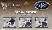 Artool Steam Driven SkullMaster Series Freehand Airbrush Templates HD