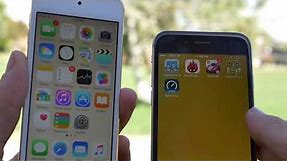 iPod Touch 6G vs iPhone 6 comparativa (Español) 2015