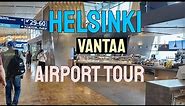 Inside Helsinki Vantaa airport - overview tour - 4K - 2023 #vantaa #helsinki