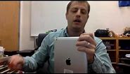 Removing broken headphone jack from iPad without glue! (Turn on Captions -" CC" in bottom right)
