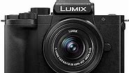 Panasonic LUMIX G100 4k Mirrorless Camera for Photo and Video, Built-in Microphone with Tracking, Micro Four Thirds Interchangeable Lens System, 12-32mm Lens, 5-Axis Hybrid I.S., DC-G100KK (Black)