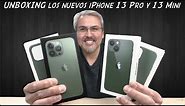 Estos son los nuevos iPhone 13 Pro Alpine green & iPhone 13 Mini Green UNBOXING