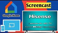 HOW TO CAST MOBILE SCREEN ON Hisense LED TV | Screen Mirroring On Hisense LED
