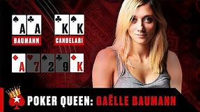 THE BEST POKERFACE😎 - Gaëlle Baumann ♠️ Poker Queens ♠️ PokerStars