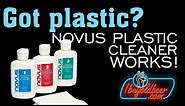 Plastic beer sign restoration-It's TIME to SHINE when you use NOVUS plastic polish! ibuyoldbeer.com
