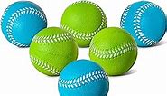 Kids Soft Foam Baseballs, 6 Pack, 2.75" | Safe & Soft Baseballs for T Ball & Toddler Baseball | Official Size Foam Balls for Kids Baseball Batting Practice