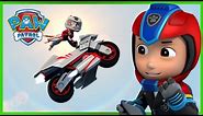 Moto Pups Rescues with Wild Cat! 🏍 - PAW Patrol - Cartoons for Kids Compilation