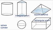 Recognizing common 3D shapes