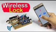 How to Make Mobile Control Door Lock at home