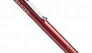 CRKT Ruger Bolt Action Pencil: Everyday Carry Pen, Red Anodized Aluminum, Schmidt Pencil System, Pocket Clip R3402