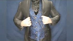Men's Paisley Vests Victorian Steampunk Gothic Suit Vest Slim Fit V Neck Tuxedo Waistcoat Review