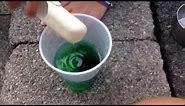 How to make colored bubbles!