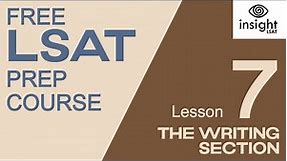 The LSAT Writing Section