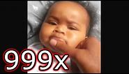 A Beatboxing Baby 999x speed meme