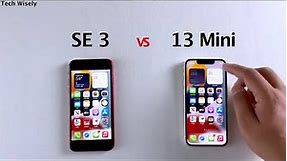 iPhone SE 3 vs 13 Mini | SPEED TEST