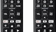 【Pack of 2】 Universal Remote Control for LG-Smart-TV-Remote, Compatible with All LG LCD LED HDTV 3D Smart TV Models, with Shortcut Button