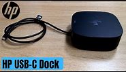 HP USB C Dock G5 Unboxing & Setup