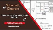 Dell Inspiron 3452 3552 14279-1 Schematic Diagram ।। Free Download