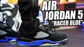 Watch Before You Buy ! Air Jordan 5 Racer Blue Review and On Foot in 4K