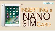 iPad Mini 4 - How to insert and remove SIM card