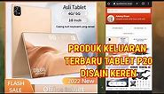 WOW INILAH SPESPIKASI Tablet PC Asli Galaxy Tab P20 Baru 12GB + 512GB