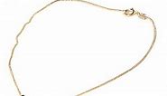 14K Gold Filled Anklet - Gold Chain Ankle Bracelet,customize length 7-13 inches