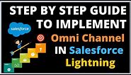 Step by Step Guide to Enable Omni Channel in Salesforce #SalesforceTutorials #SFDCPanther