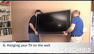 How to Wall-Mount an LCD or Plasma TV | Crutchfield Video