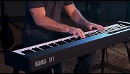 Korg D1 Digital Piano - Demo with Frank Tedesco