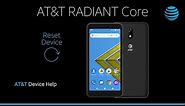 Learn How to ResetDevice on the AT&T RADIANT Core | AT&T Wireless