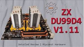 🇬🇧 Detailed review of ZX-DU99D4 V1.11 Dual Socket LGA 2011-3 | E5-2678 V3 | E5-2620 V4