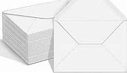 100 Pack 4x6 Envelopes for Invitations, White A6 Envelopes, Postcard Envelopes, Photo Envelopes, Used for Graduation, Wedding, Baby Shower-(6.5 x 4.75 Inches) (white)