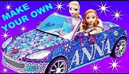 FROZEN ANNA CAR VIOLET CRUZE Makeover Make Your Own + Elsa Car Barbie Car