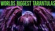 Top 10 LARGEST Tarantulas - Worlds BIGGEST Spiders