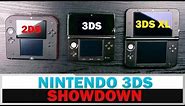 Nintendo 2DS vs. 3DS vs. 3DS XL