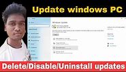How to update windows 10 | Update and security | Advance windows 10 update settings | The AB